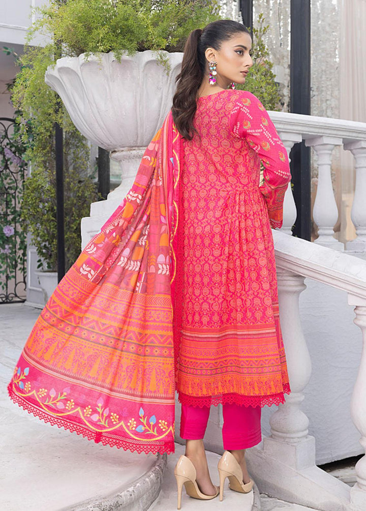 Monsoon By Al Zohaib Printed Lawn Suits Unstitched 3 Piece AZ23ML 03 - Summer Collection