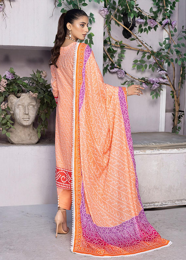 Monsoon By Al Zohaib Printed Lawn Suits Unstitched 3 Piece AZ23ML 06 - Summer Collection