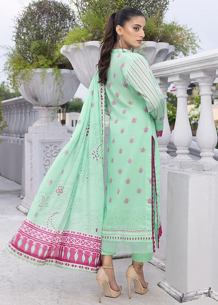 Monsoon By Al Zohaib Printed Lawn Suits Unstitched 3 Piece AZ23ML 07 - Summer Collection