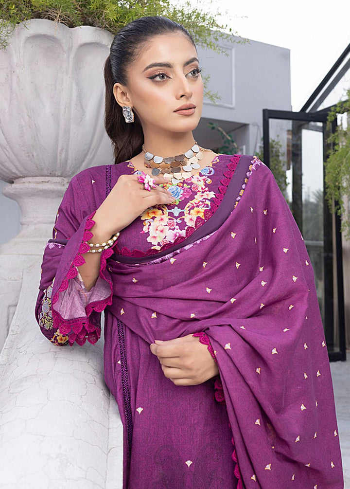 Monsoon By Al Zohaib Printed Lawn Suits Unstitched 3 Piece AZ23ML 08 - Summer Collection