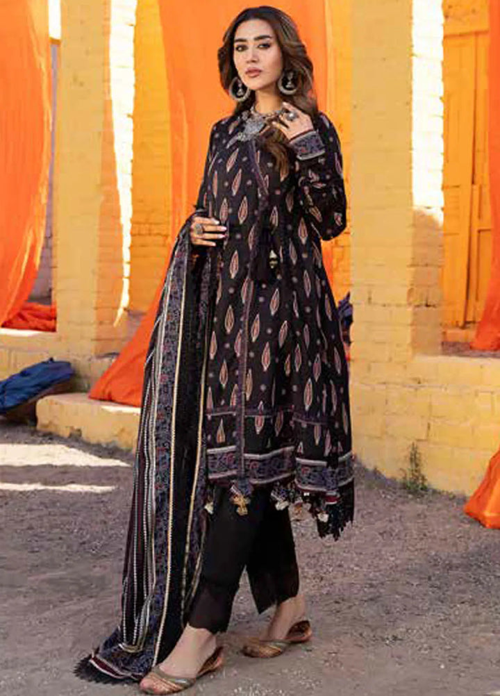 Monsoon Chunri By Al Zohaib Printed Lawn Suit Unstitched 3 Piece AZ24M D-04 - Summer Collection