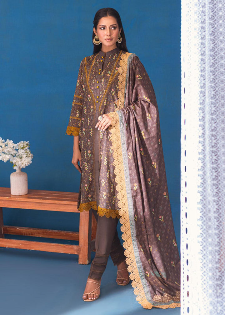 Monsoon Mother Lawn By Al Zohaib Printed Lawn Suits Unstitched 3 Piece AZ23MM 10 - Summer Collection