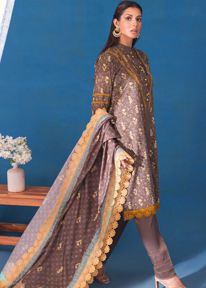 Monsoon Mother Lawn By Al Zohaib Printed Lawn Suits Unstitched 3 Piece AZ23MM 10 - Summer Collection