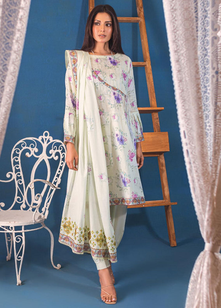 Monsoon Mother Lawn By Al Zohaib Printed Lawn Suits Unstitched 3 Piece AZ23MM 02 - Summer Collection