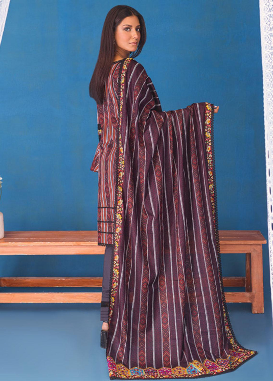 Monsoon Mother Lawn By Al Zohaib Printed Lawn Suits Unstitched 3 Piece AZ23MM 06 - Summer Collection