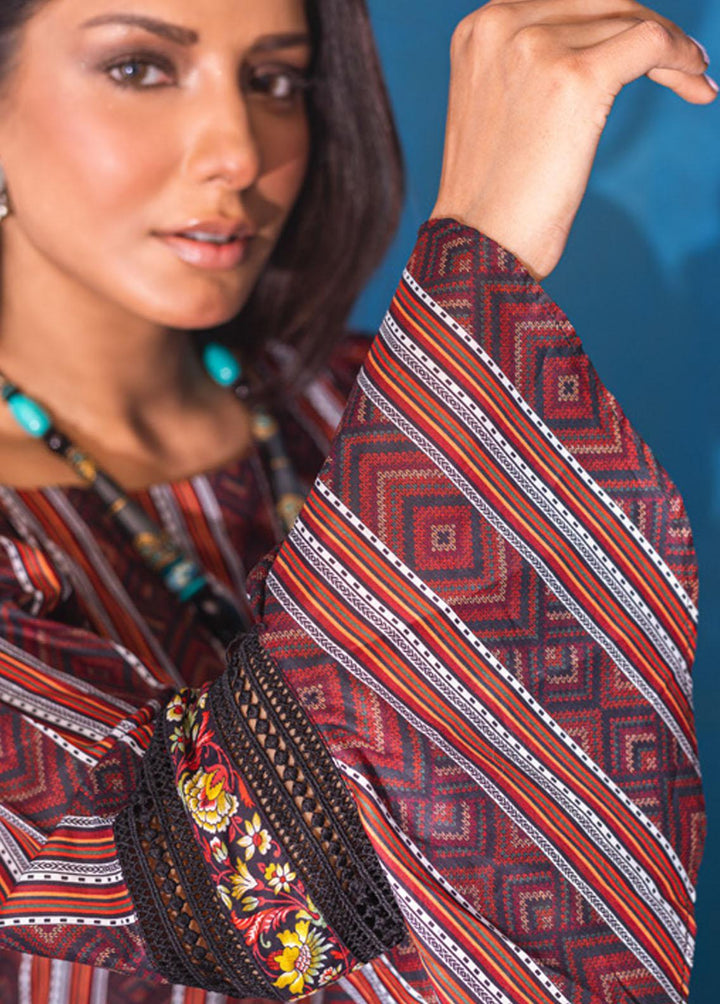 Monsoon Mother Lawn By Al Zohaib Printed Lawn Suits Unstitched 3 Piece AZ23MM 06 - Summer Collection