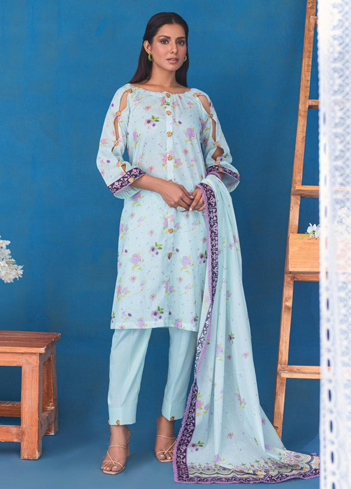 Monsoon Mother Lawn By Al Zohaib Printed Lawn Suits Unstitched 3 Piece AZ23MM 07 - Summer Collection