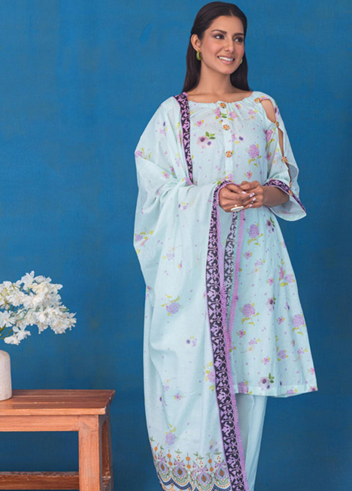 Monsoon Mother Lawn By Al Zohaib Printed Lawn Suits Unstitched 3 Piece AZ23MM 07 - Summer Collection