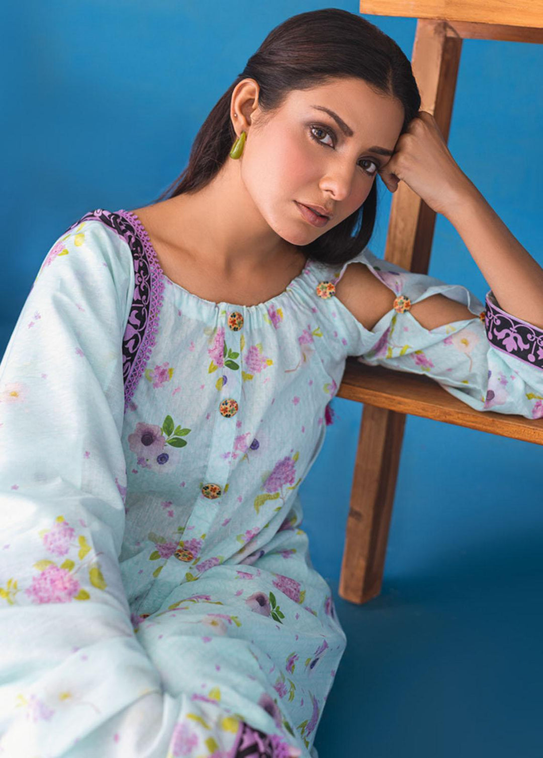 Monsoon Mother Lawn By Al Zohaib Printed Lawn Suits Unstitched 3 Piece AZ23MM 07 - Summer Collection