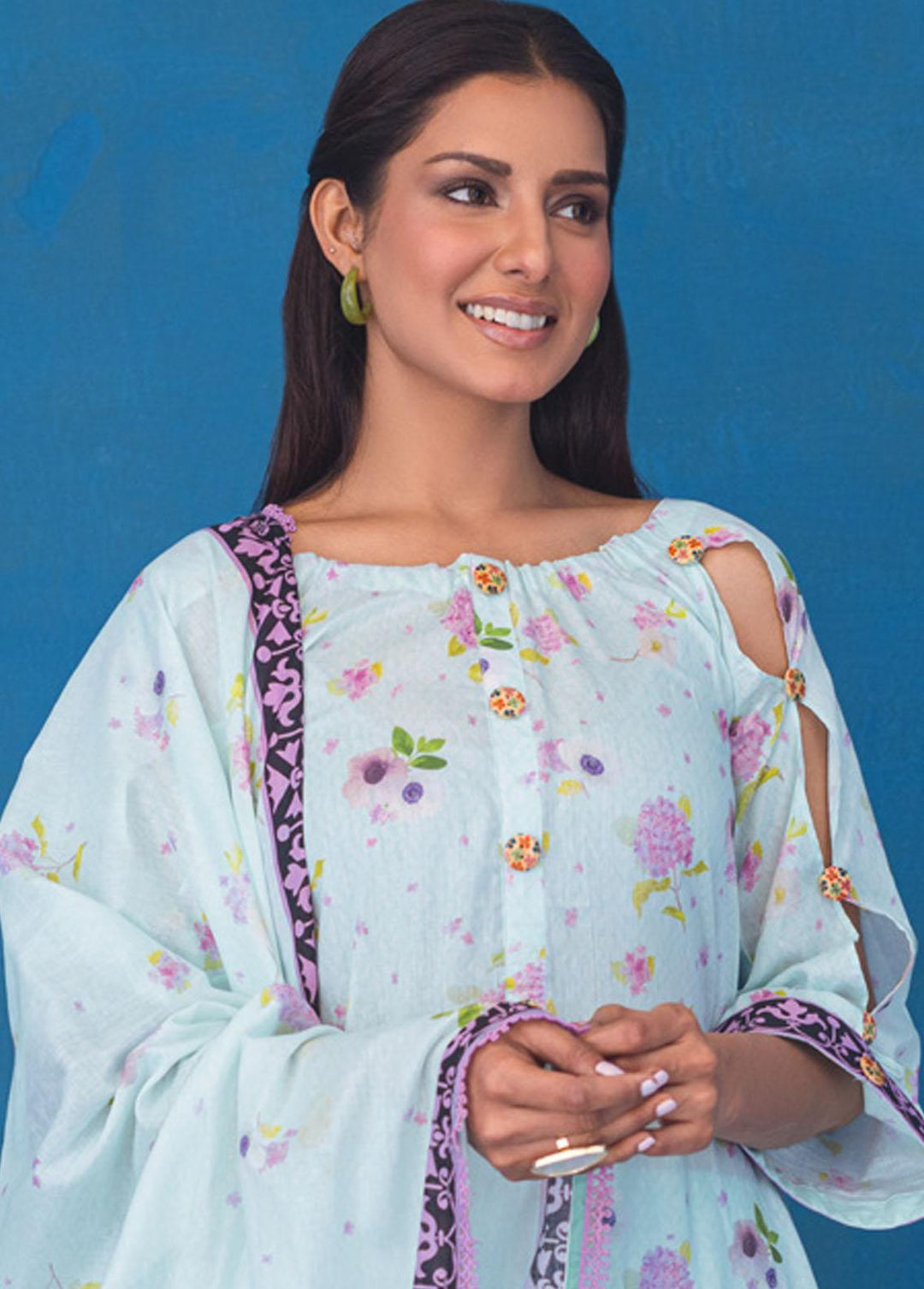 Monsoon Mother Lawn By Al Zohaib Printed Lawn Suits Unstitched 3 Piece AZ23MM 07 - Summer Collection