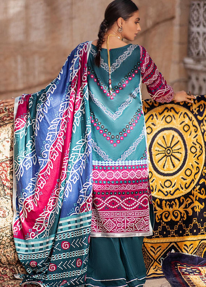 Monsoon by Al Zohaib Printed Lawn Suits Unstitched 3 Piece AZ22CH 02-A - Summer Collection