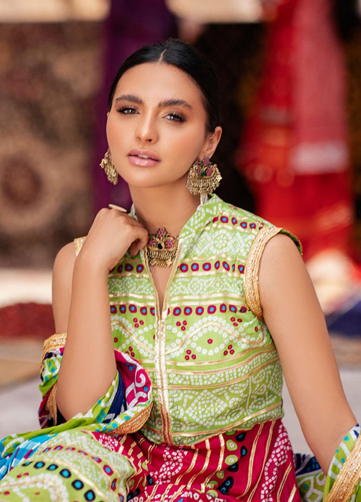 Monsoon by Al Zohaib Printed Lawn Suits Unstitched 3 Piece AZ22CH 02-C - Summer Collection