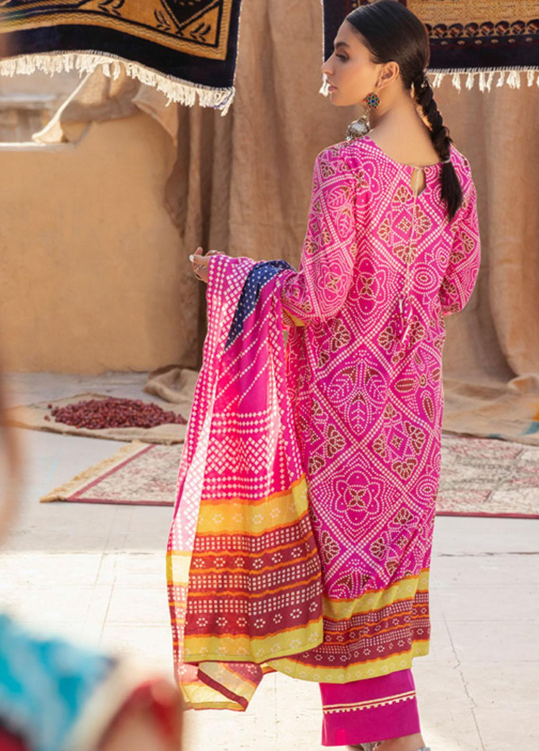 Monsoon by Al Zohaib Printed Lawn Suits Unstitched 3 Piece AZ22CH 03-B - Summer Collection