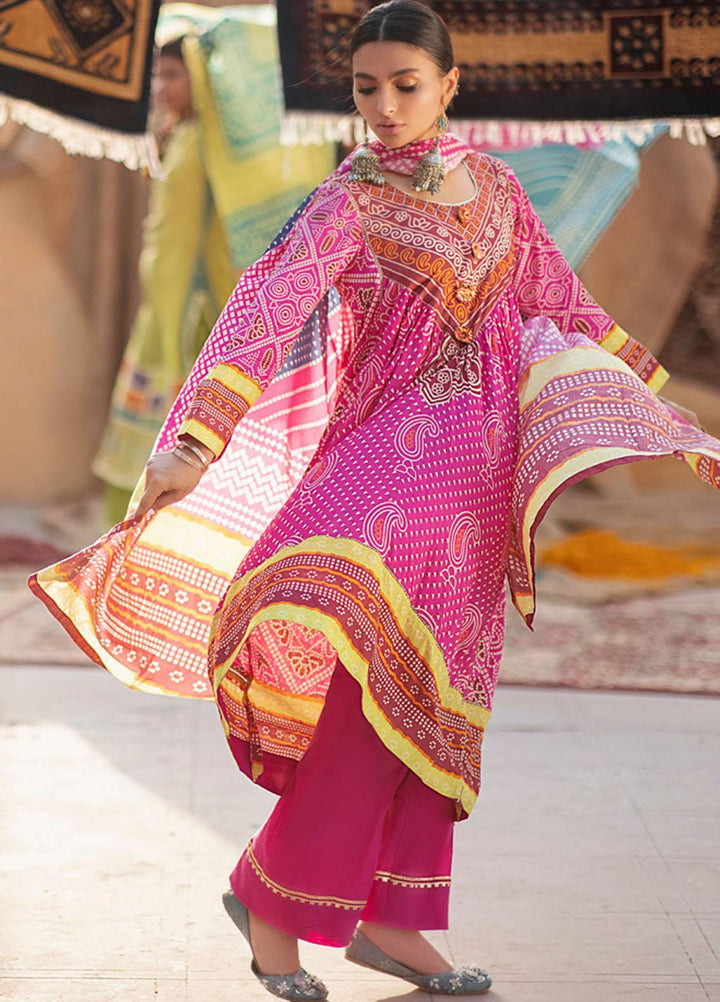 Monsoon by Al Zohaib Printed Lawn Suits Unstitched 3 Piece AZ22CH 03-B - Summer Collection