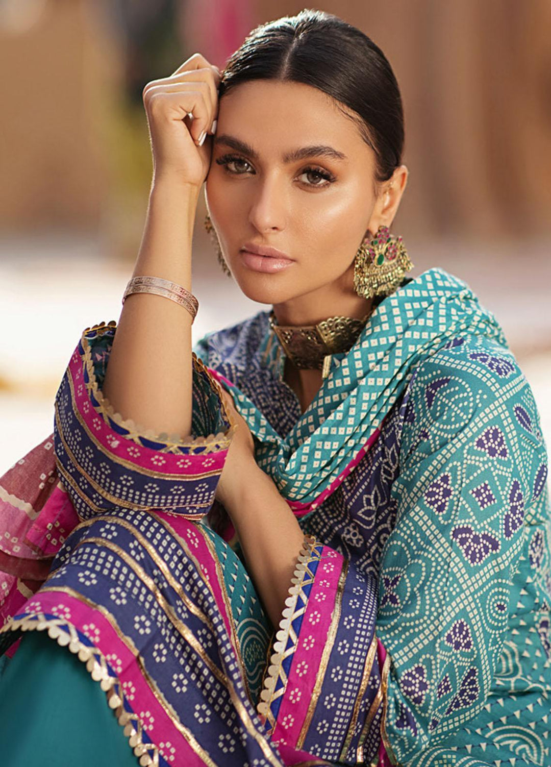 Monsoon by Al Zohaib Printed Lawn Suits Unstitched 3 Piece AZ22CH 03-C - Summer Collection