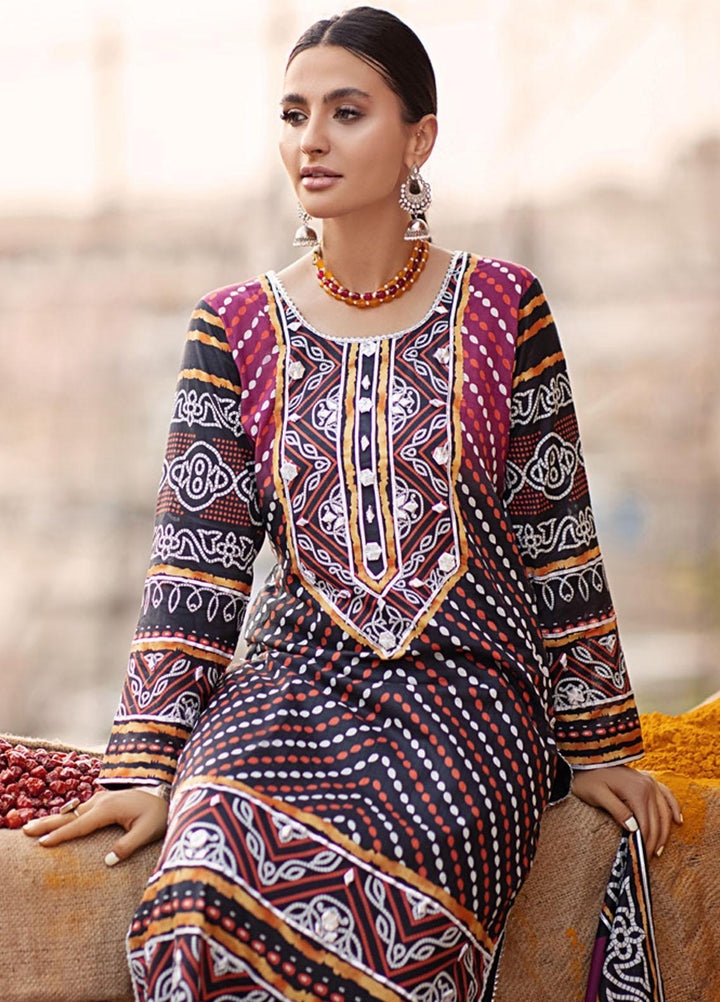 Monsoon by Al Zohaib Printed Lawn Suits Unstitched 3 Piece AZ22CH 05-A - Summer Collection