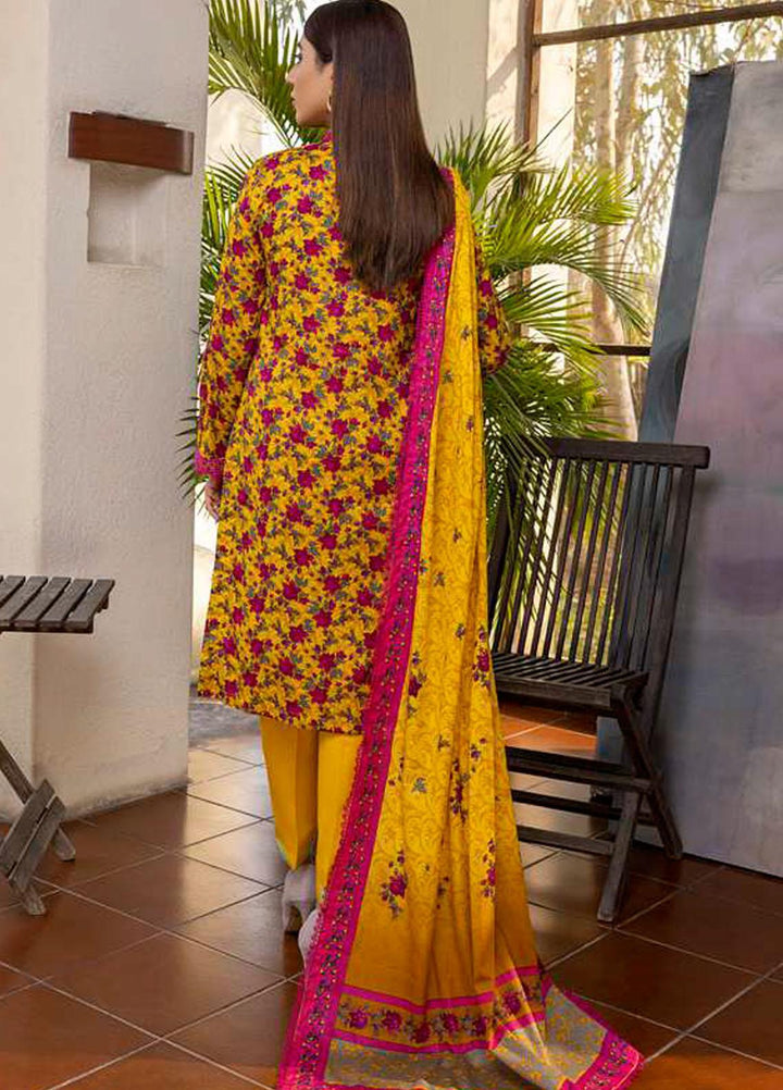 Monsoon Bahar By Al Zohaib Printed Lawn Suits Unstitched 3 Piece AZ22MB 2C - Spring / Summer Collection