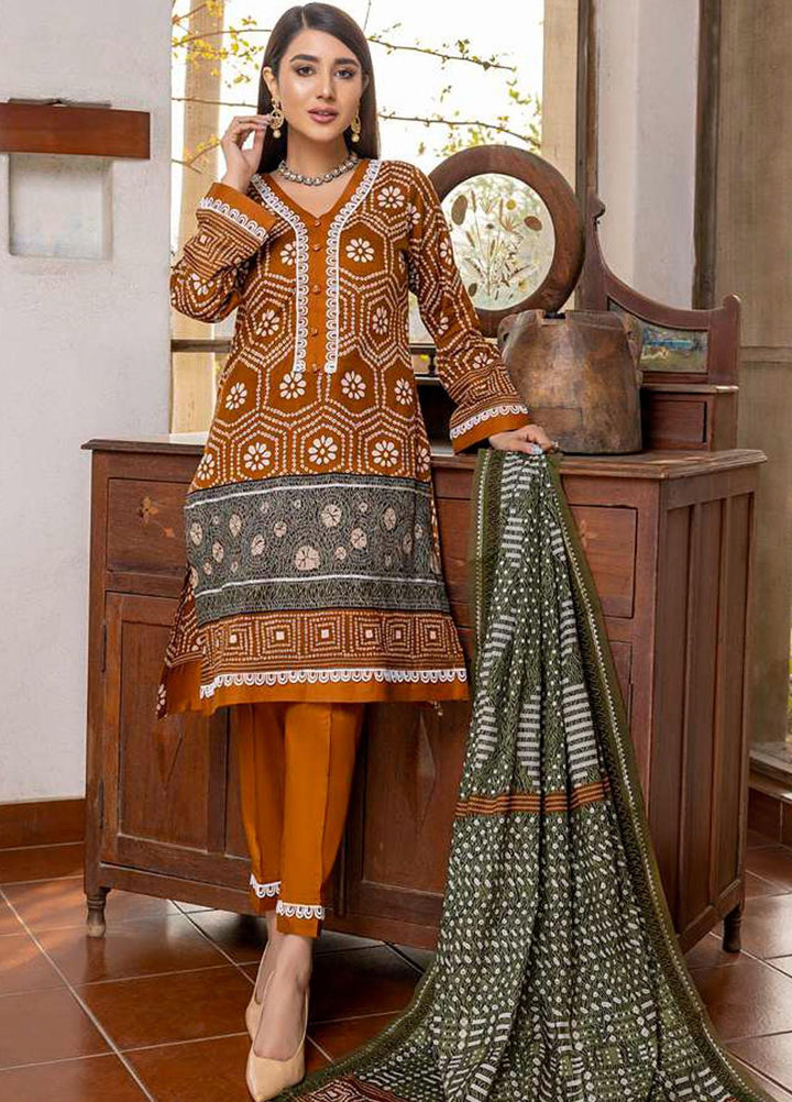 Monsoon Bahar By Al Zohaib Printed Lawn Suits Unstitched 3 Piece AZ22MB 4B - Spring / Summer Collection