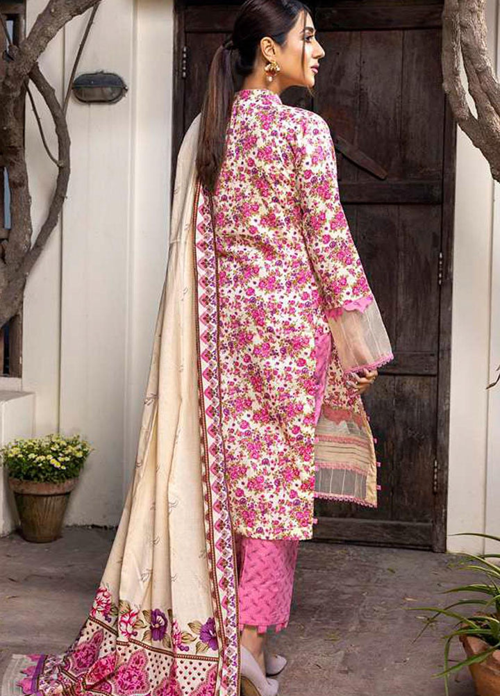 Monsoon Bahar By Al Zohaib Printed Lawn Suits Unstitched 3 Piece AZ22MB 5A - Spring / Summer Collection