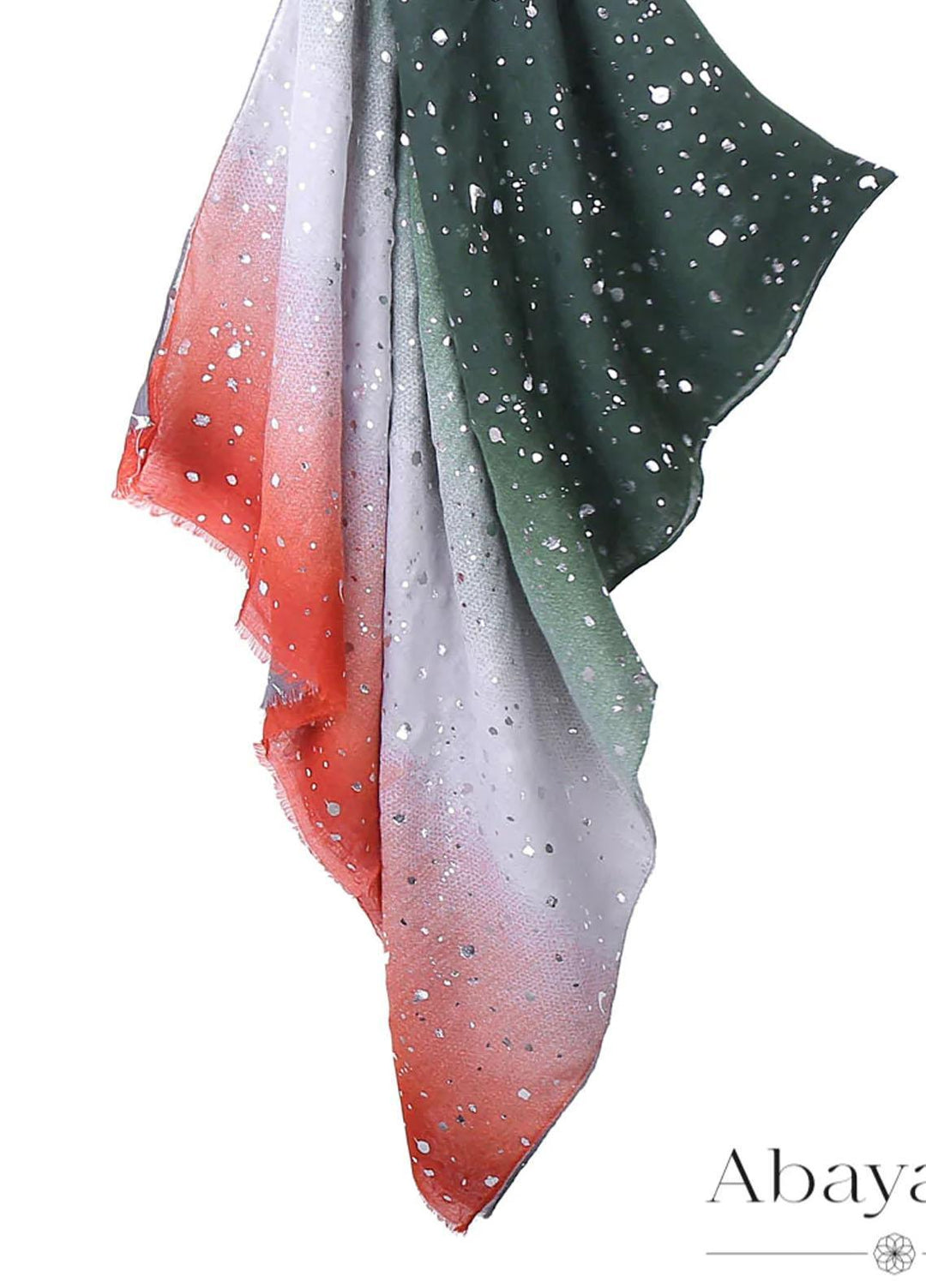 Abaya pk    Hijab ABA22HJ Moonlight Sonata - Green Rust - Women Hijabs