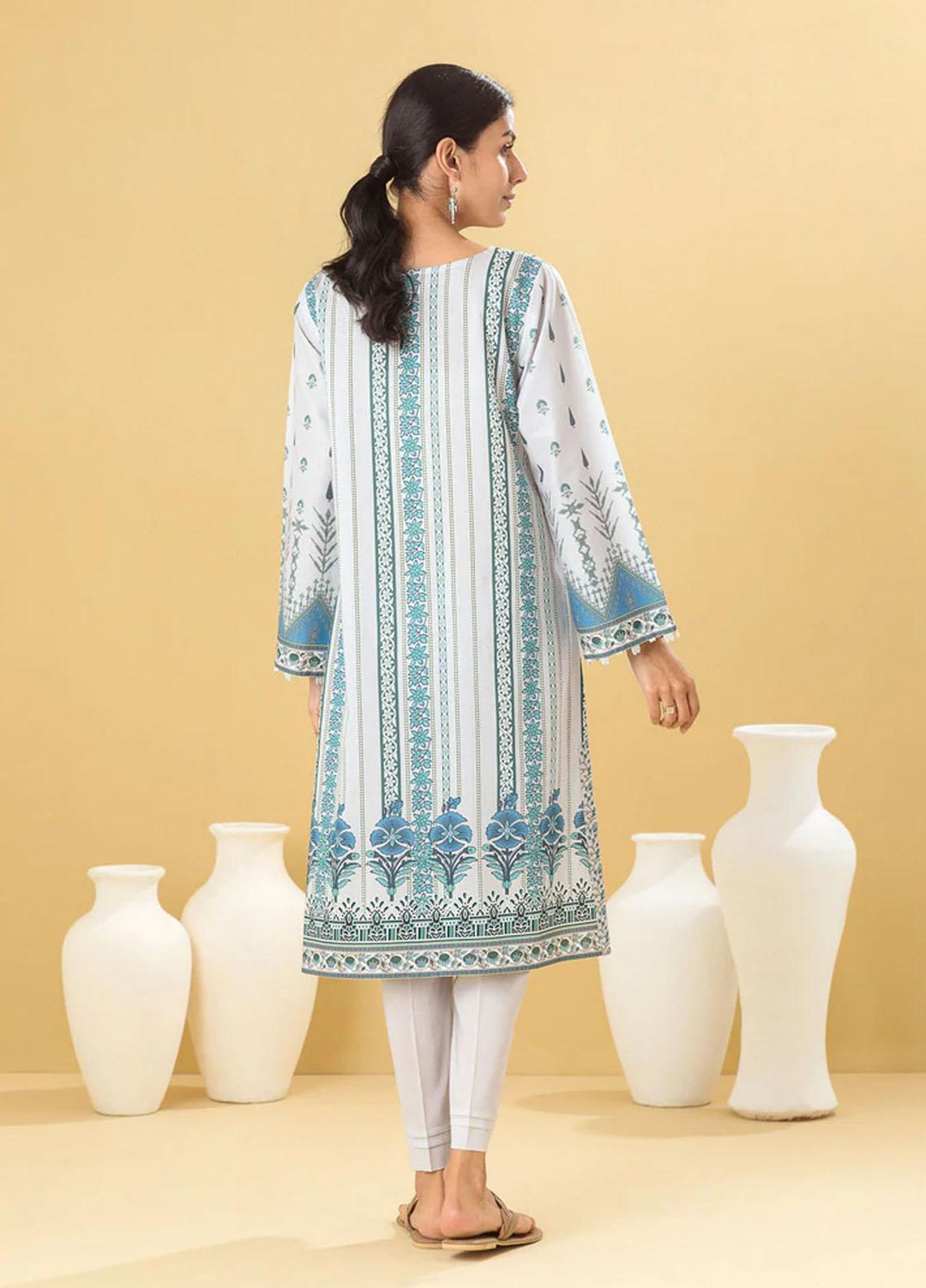 Morbagh by Beechtree Printed Lawn  Unstitched Kurti MRB22SS MB1S22U07 - Spring / Summer Collection