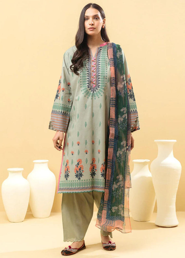 Morbagh by Beechtree Printed Lawn Suit Unstitched 2 Piece MRB22SS MB1S22U20 - Spring / Summer Collection