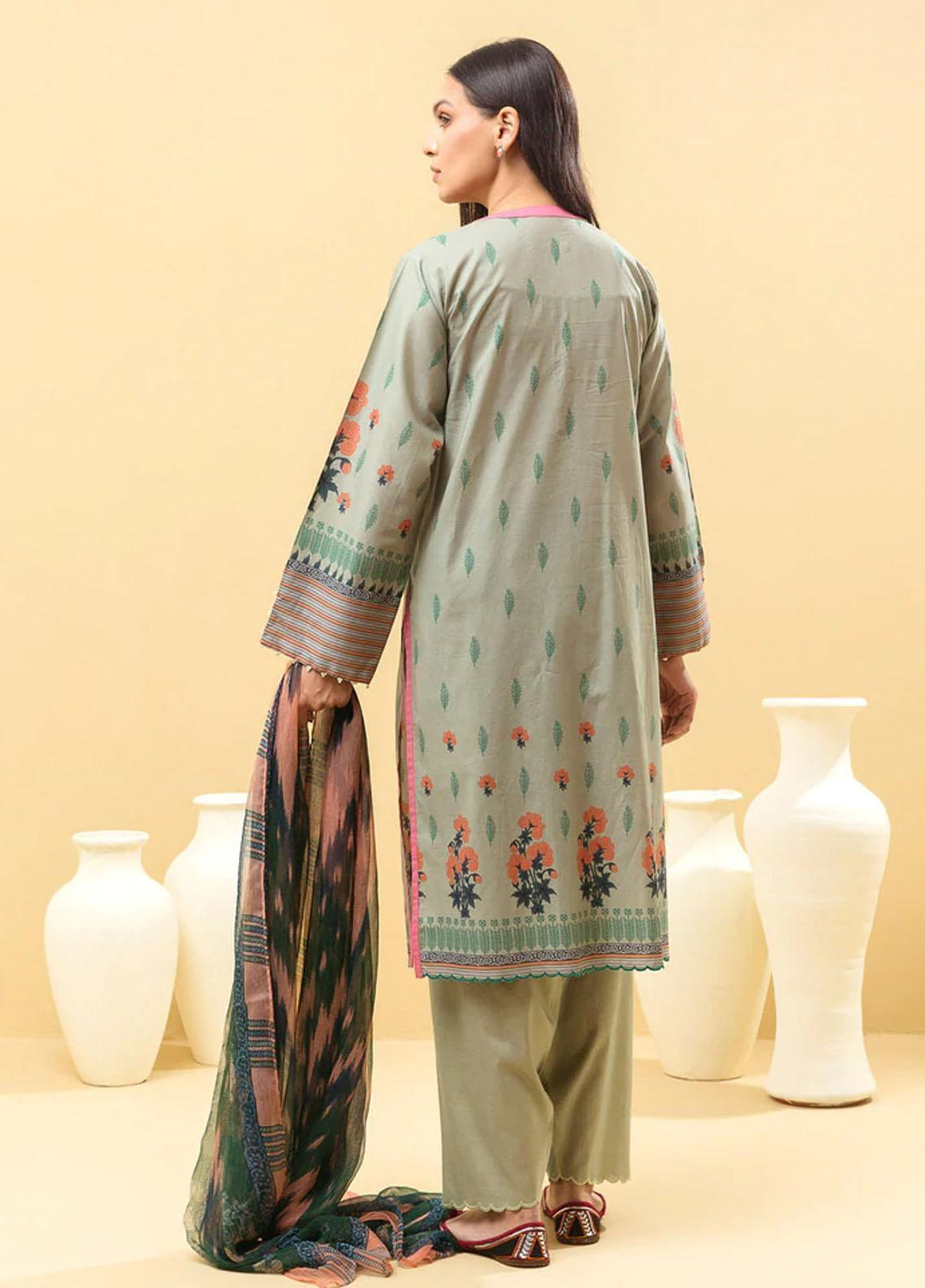 Morbagh by Beechtree Printed Lawn Suit Unstitched 2 Piece MRB22SS MB1S22U20 - Spring / Summer Collection