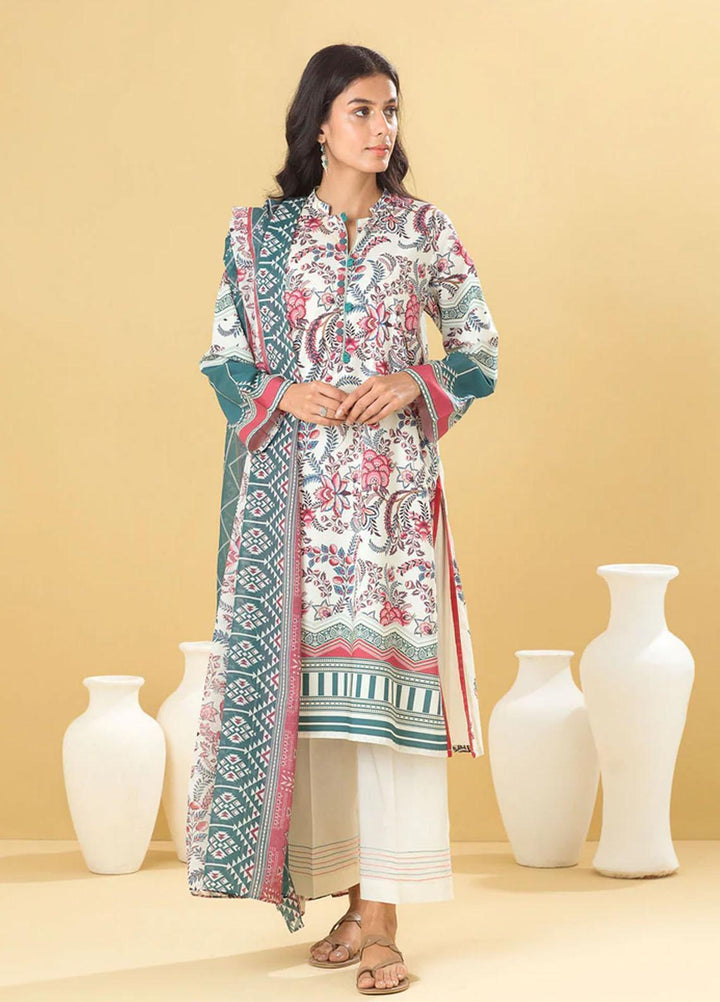 Morbagh by Beechtree Printed Lawn Suit Unstitched 2 Piece MRB22SS MB1S22U24 - Spring / Summer Collection