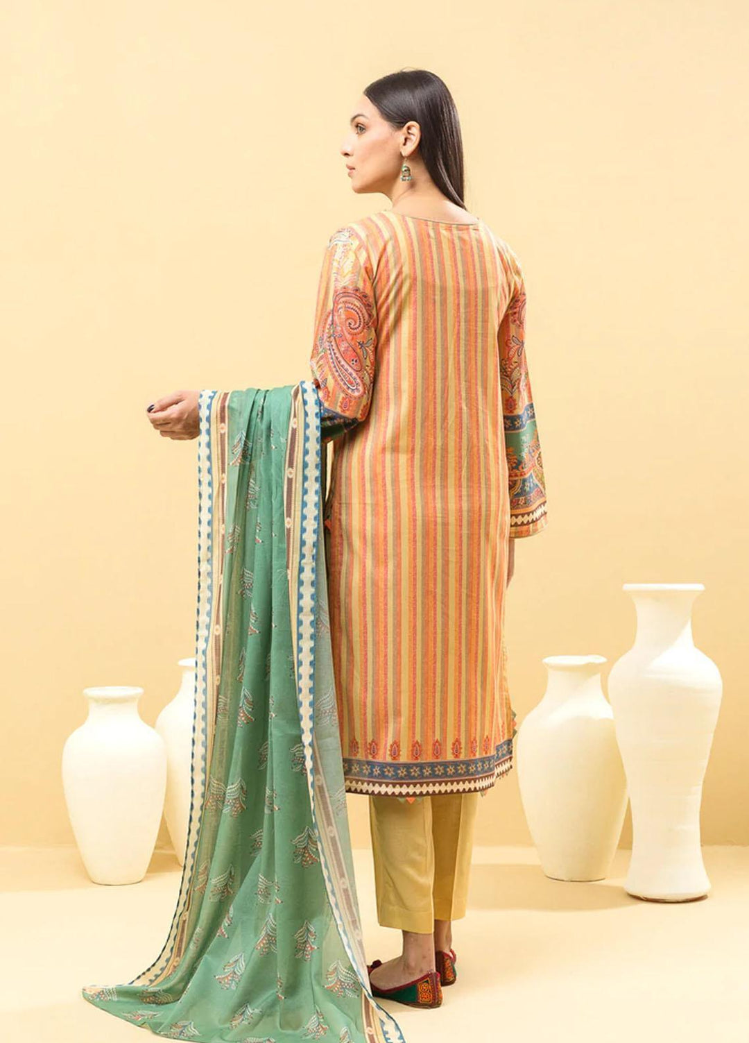 Morbagh by Beechtree Embroidered Lawn Suit Unstitched 3 Piece MRB22SS MB1S22U37 - Spring / Summer Collection