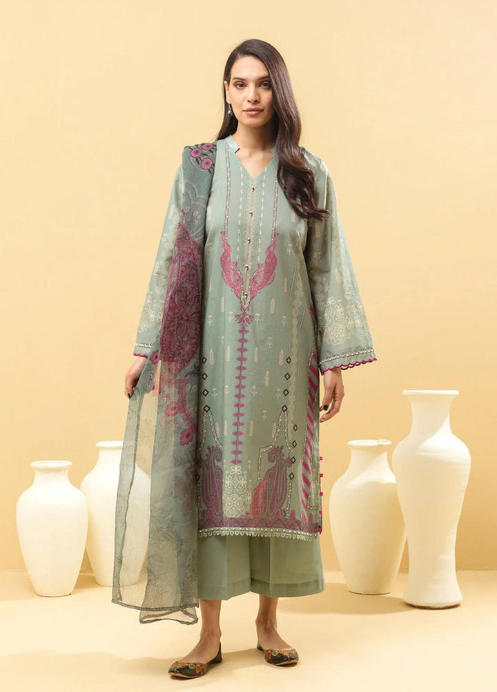Morbagh by Beechtree Printed Lawn Suit Unstitched 3 Piece MRB22SS MB1S22U47 - Spring / Summer Collection