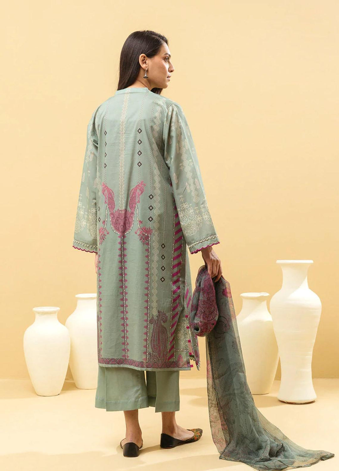 Morbagh by Beechtree Printed Lawn Suit Unstitched 3 Piece MRB22SS MB1S22U47 - Spring / Summer Collection