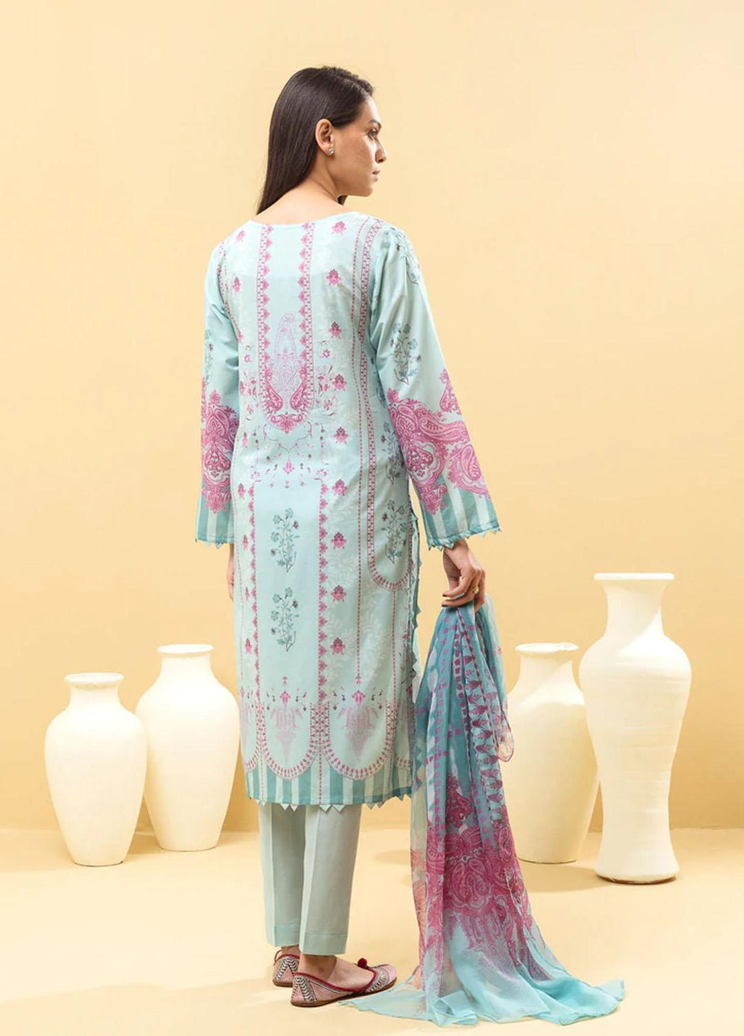 Morbagh by Beechtree Printed Lawn Suit Unstitched 3 Piece MRB22SS MB1S22U49 - Spring / Summer Collection