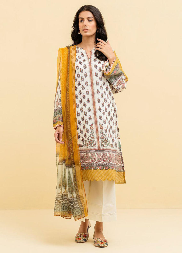 Morbagh by Beechtree Printed Lawn Suit Unstitched 2 Piece MRB22-SS2 M82S22U18 - Summer Collection