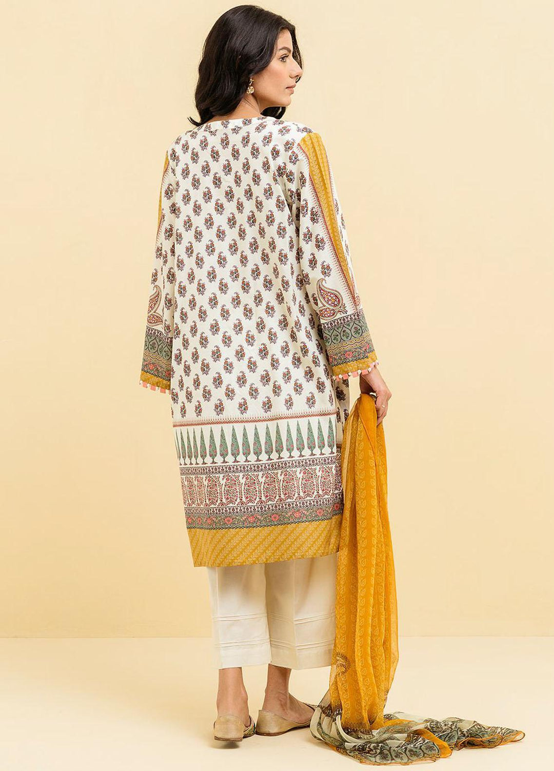 Morbagh by Beechtree Printed Lawn Suit Unstitched 2 Piece MRB22-SS2 M82S22U18 - Summer Collection