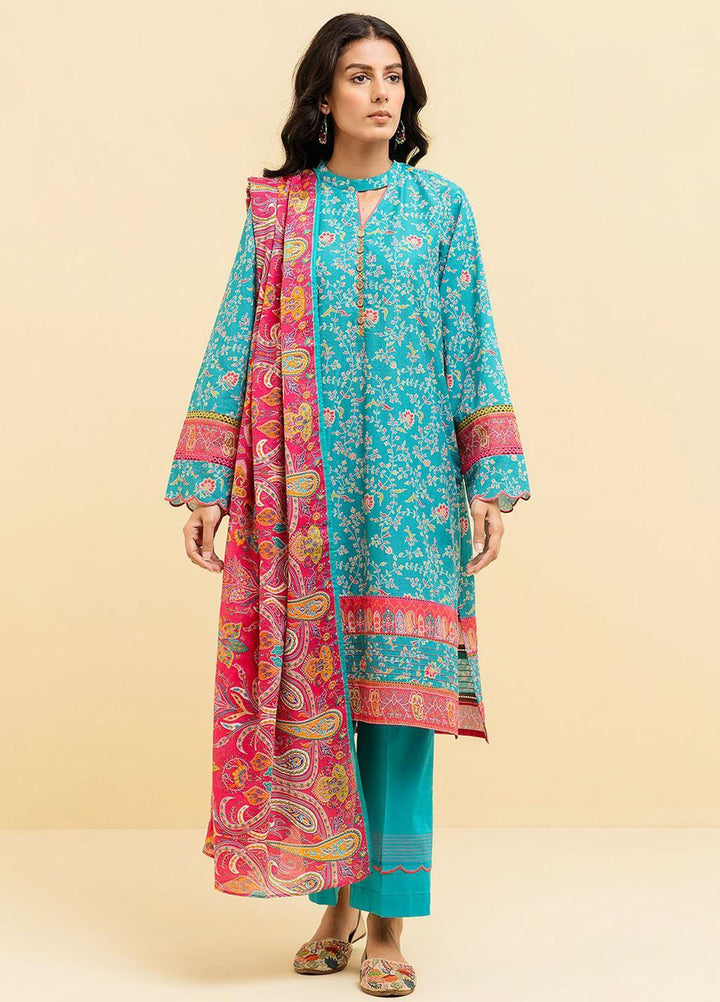 Morbagh by Beechtree Printed Lawn Suit Unstitched 2 Piece MRB22-SS2 M82S22U21 - Summer Collection