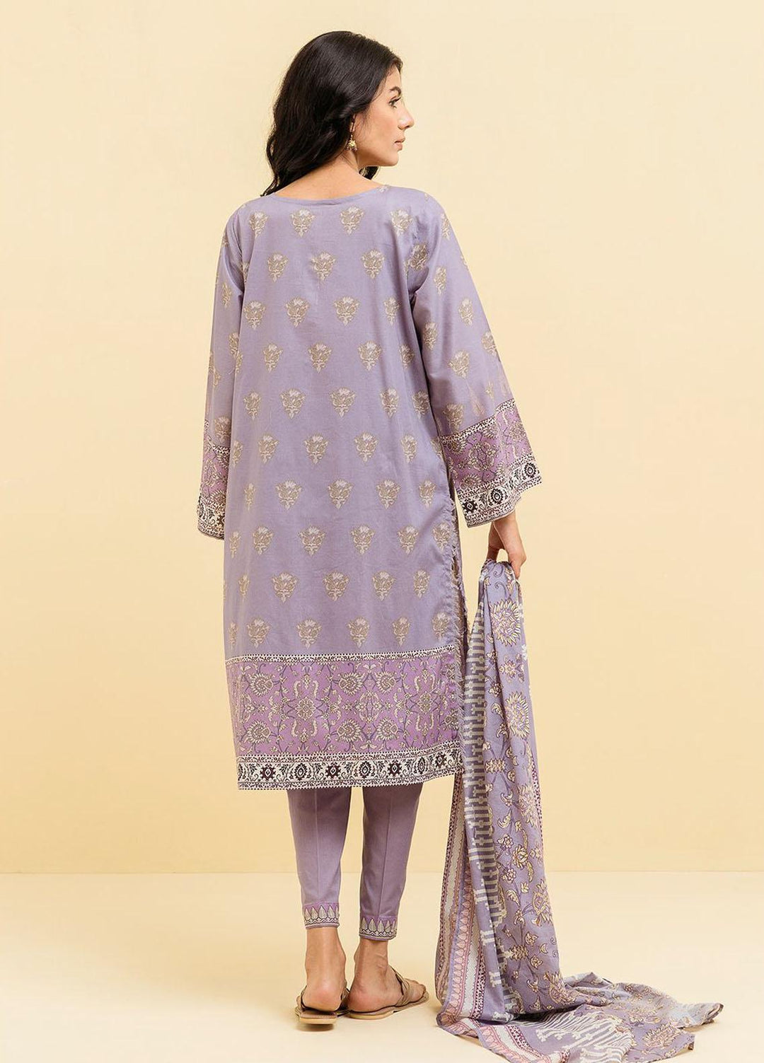 Morbagh by Beechtree Printed Lawn Suit Unstitched 2 Piece MRB22-SS2 M82S22U25 - Summer Collection