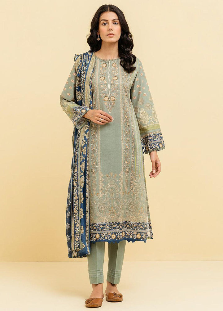 Morbagh by Beechtree Printed Lawn Suit Unstitched 3 Piece MRB22-SS2 M82S22U39 - Summer Collection