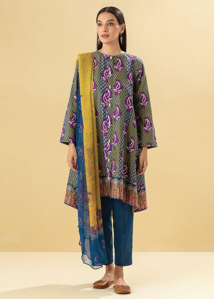 Morbagh by Beechtree Printed Lawn Suit Unstitched 3 Piece MRB22-SS2 M82S22U42 - Summer Collection
