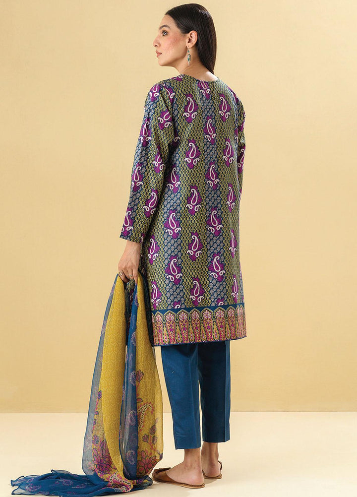 Morbagh by Beechtree Printed Lawn Suit Unstitched 3 Piece MRB22-SS2 M82S22U42 - Summer Collection