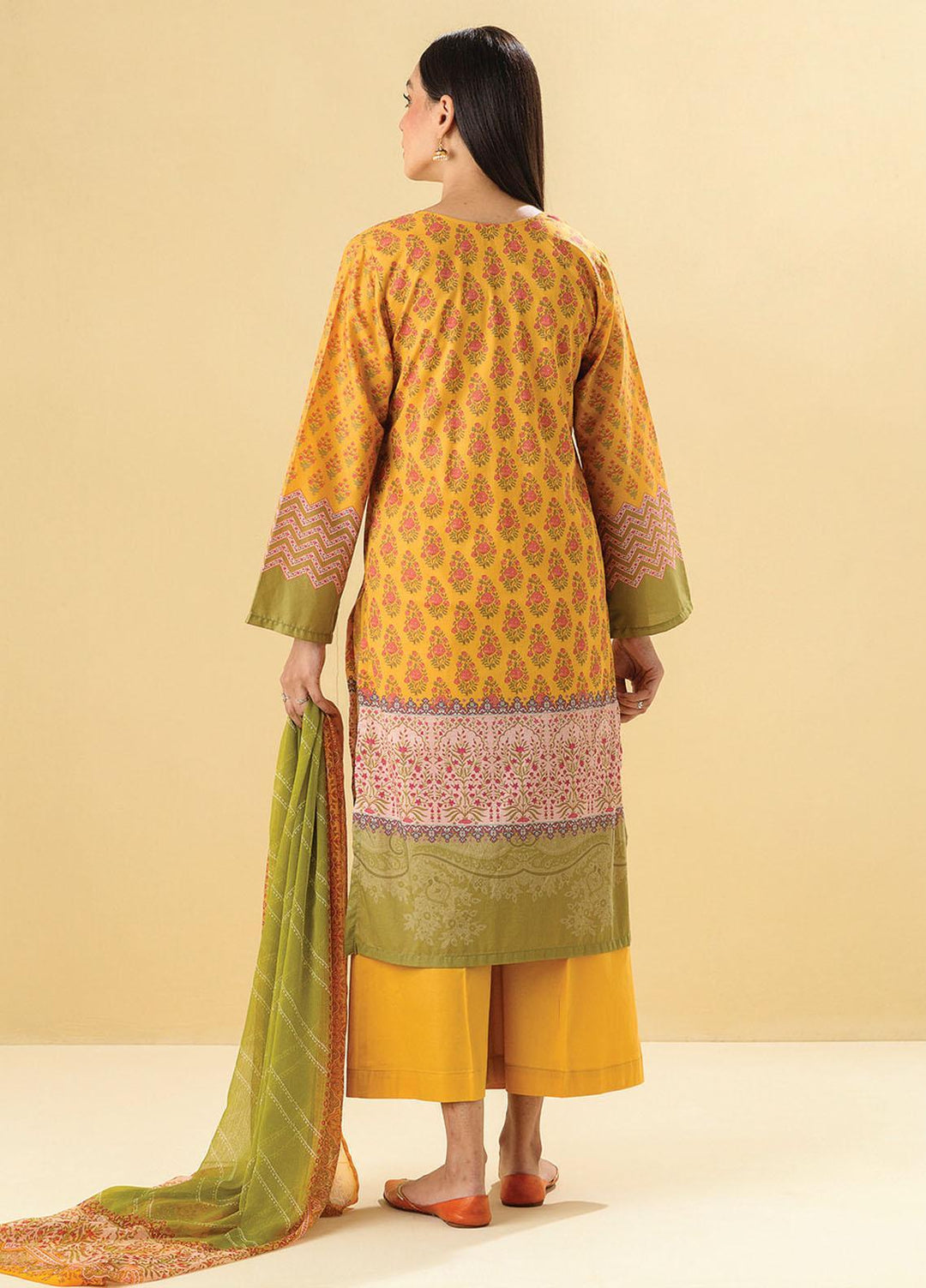 Morbagh by Beechtree Printed Lawn Suit Unstitched 3 Piece MRB22-SS2 M82S22U43 - Summer Collection