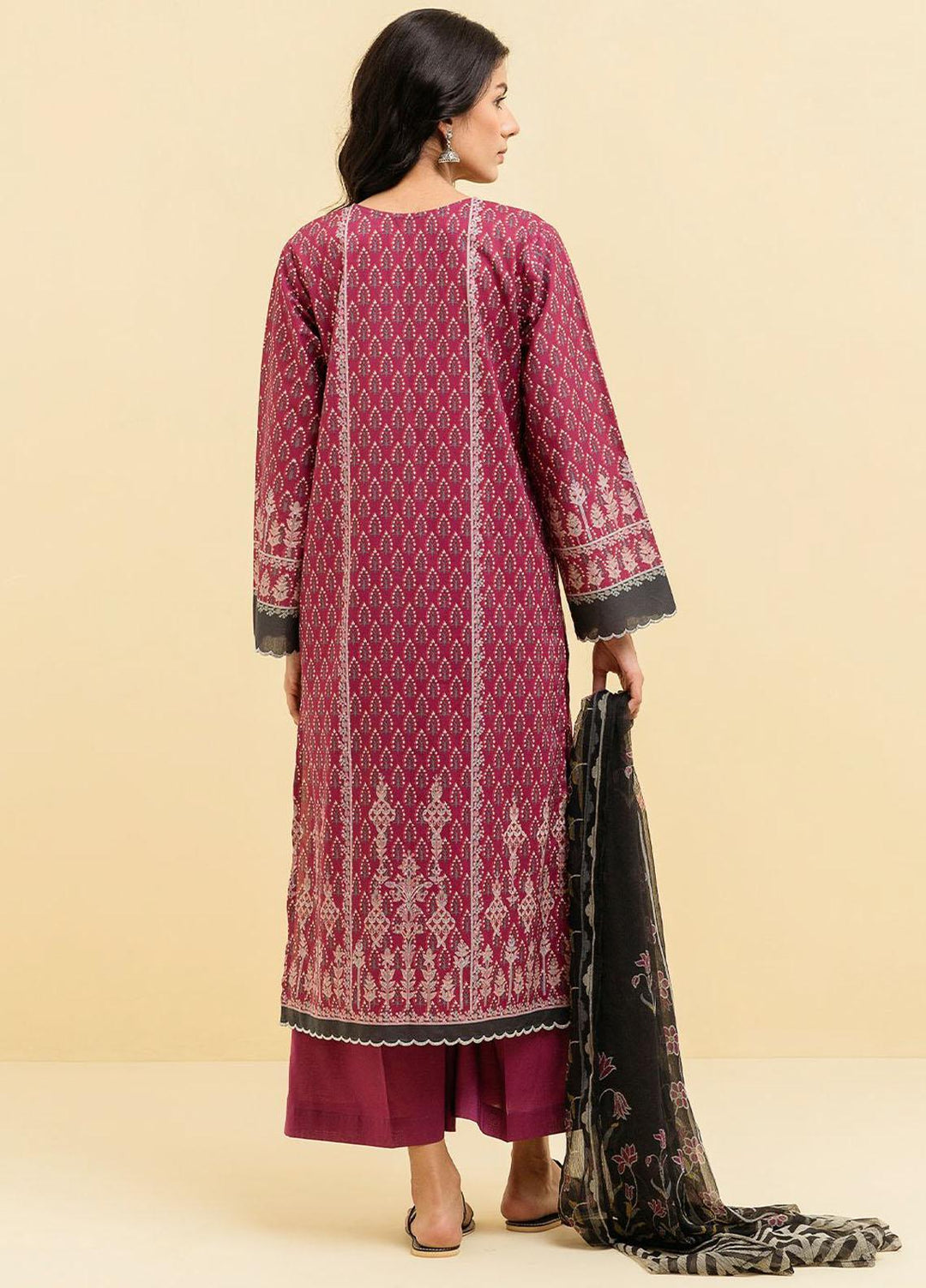 Morbagh by Beechtree Printed Lawn Suit Unstitched 3 Piece MRB22-SS2 M82S22U45 - Summer Collection