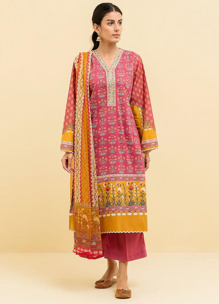 Morbagh by Beechtree Printed Lawn Suit Unstitched 3 Piece MRB22-SS2 M82S22U49 - Summer Collection