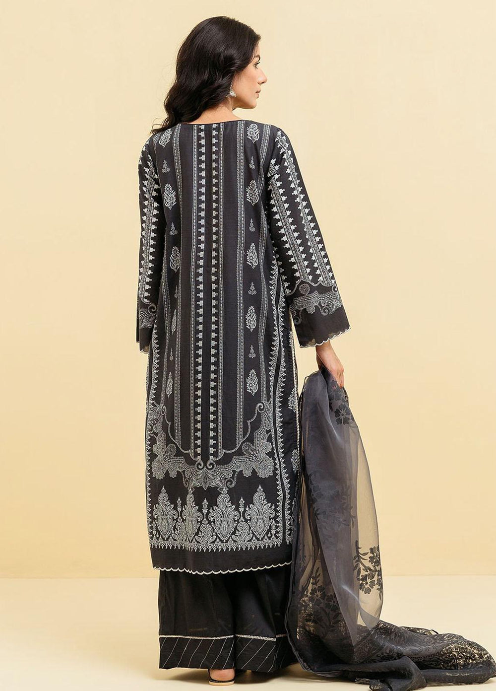 Morbagh by Beechtree Printed Lawn Suit Unstitched 3 Piece MRB22-SS2 M82S22U51 - Summer Collection