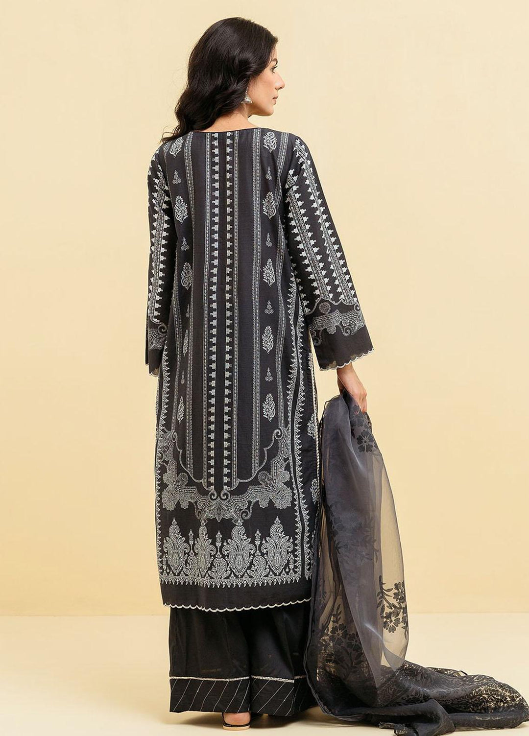 Morbagh by Beechtree Printed Lawn Suit Unstitched 3 Piece MRB22-SS2 M82S22U51 - Summer Collection