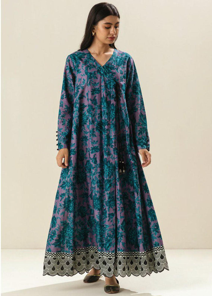 Morbagh by Beechtree Printed Lawn  Unstitched Kurties MRB23U MB4S23U46 Mauve Sky - Summer Collection