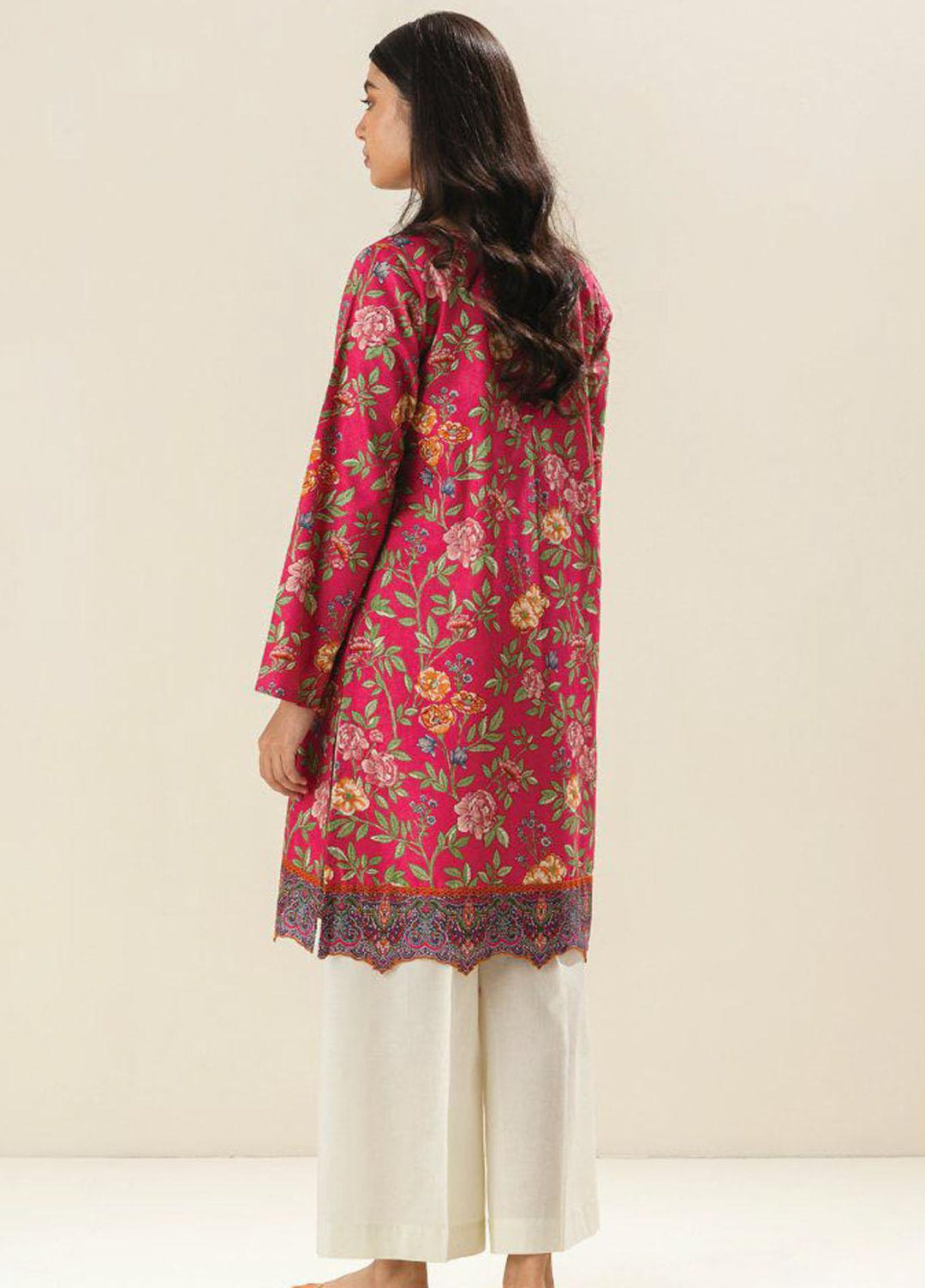 Morbagh by Beechtree Printed Lawn  Unstitched Kurties MRB23U MB5S23U48 Melted Incandescence - Summer Collection