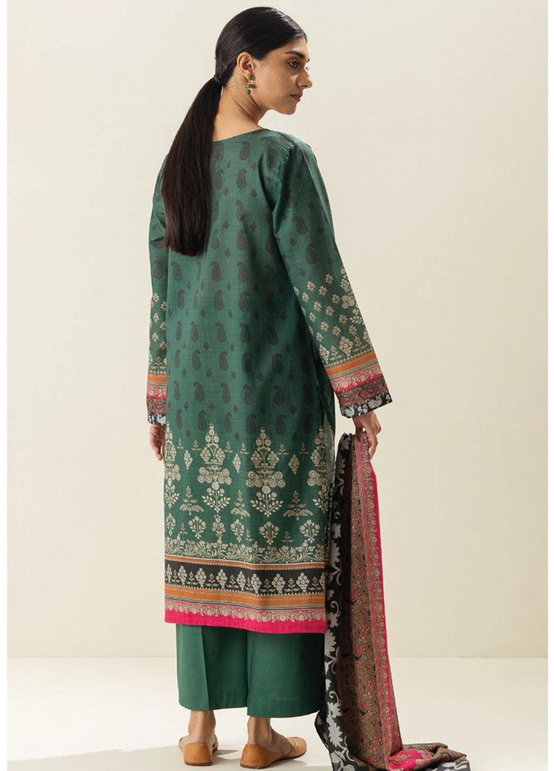 Morbagh by Beechtree Printed Lawn Suits Unstitched 3 Piece MRB23-S2 MB3S23U34 - Summer Collection