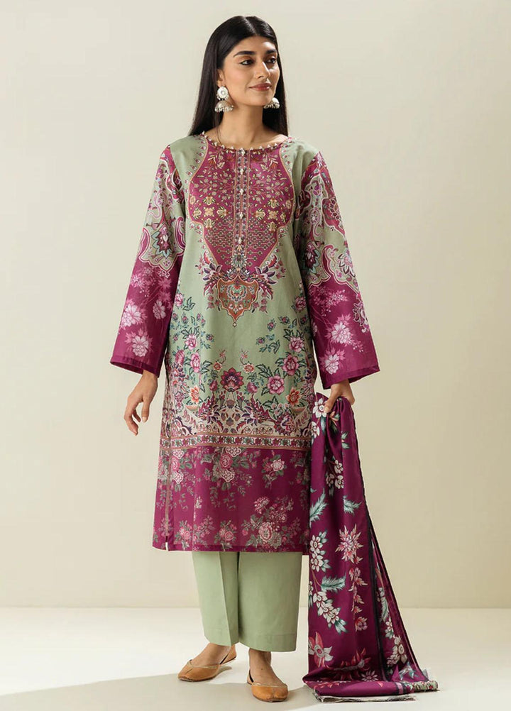 Morbagh by Beechtree Printed Lawn Suits Unstitched 3 Piece MRB23-S2 MB2S23U34 - Summer Collection