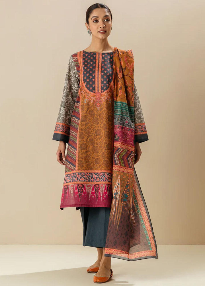 Morbagh by Beechtree Printed Lawn Suits Unstitched 3 Piece MRB23-S2 MB2S23U35 - Summer Collection