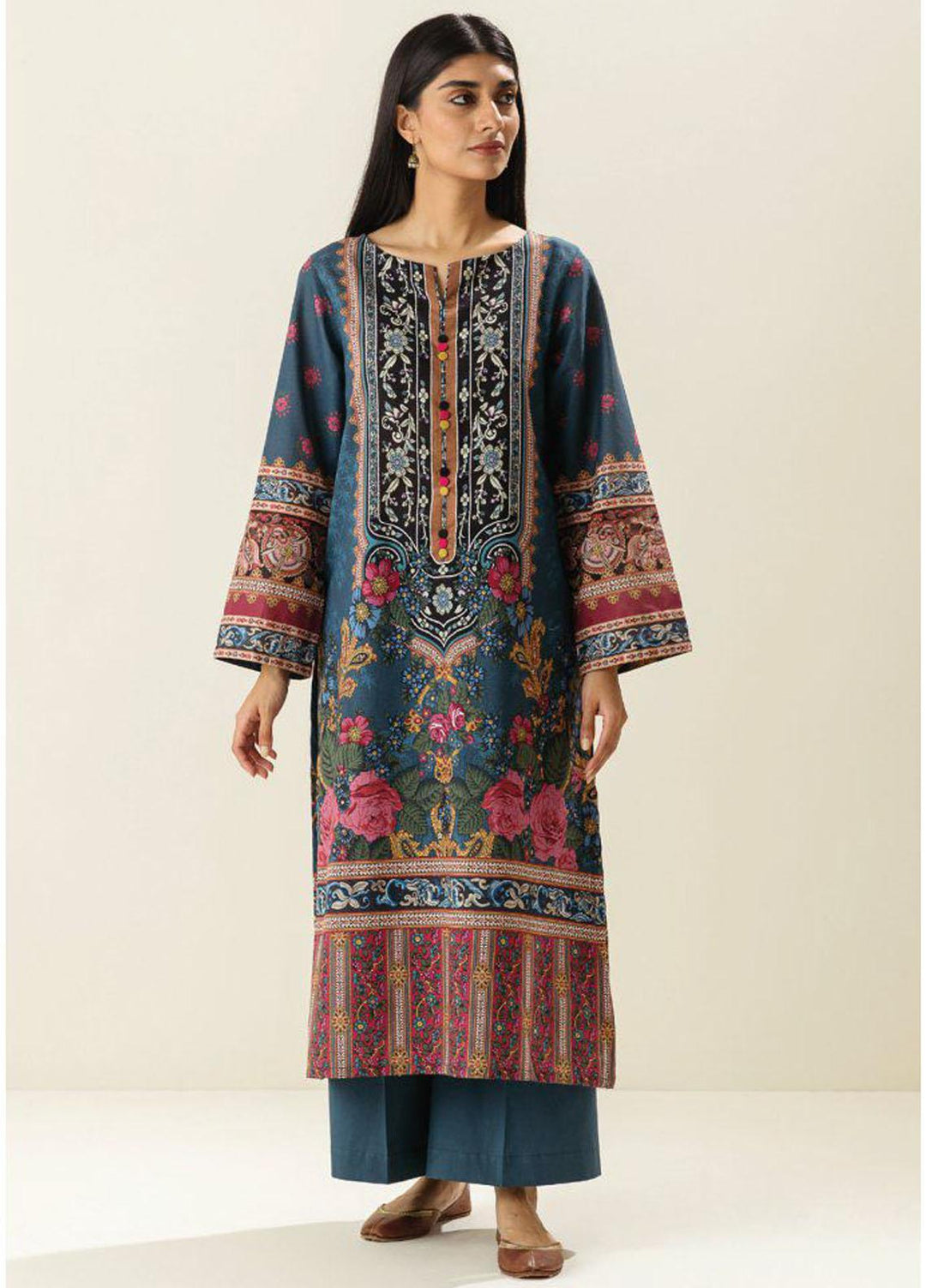 Morbagh by Beechtree Printed Lawn  Unstitched Kurti MRB23-S2 MB2S23U04 - Summer Collection